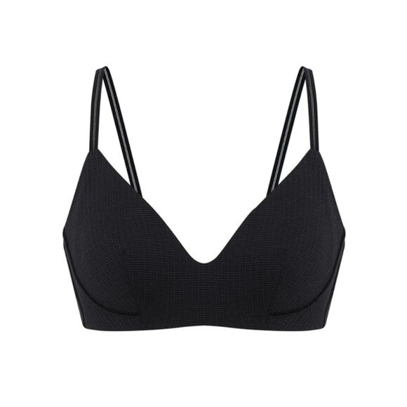 NEW Neiwai Pure Comfort Premium Triangle Black Women's Intimate Bra - Picture 1 of 10